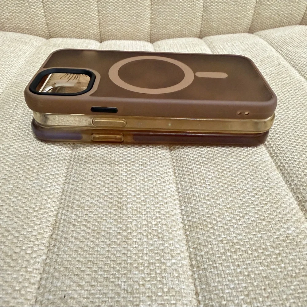 kate spade Floral and Clear iPhone 12 Pro Cases - Brown and Purple